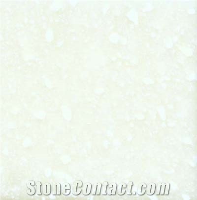 Snow Flower White Marble