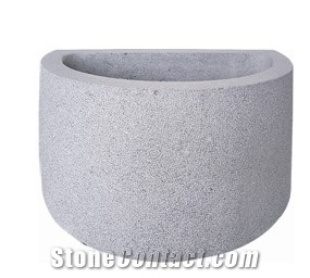 G603 Granite Flowerpot