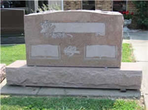 G682 Granite Tombstone