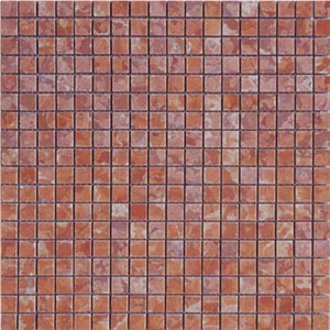 Red Marble Mosaic Sc001