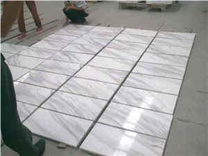 Volakas Marble Slabs & Tiles, Greece White Marble