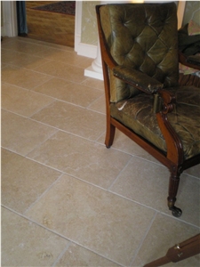 Beige Limestone Floor Tiles