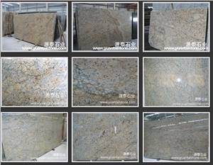 Diamond Flowers Granite Slabs