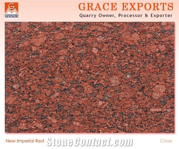 New Imperial Red Granite Slabs & Tiles, India Red Granite