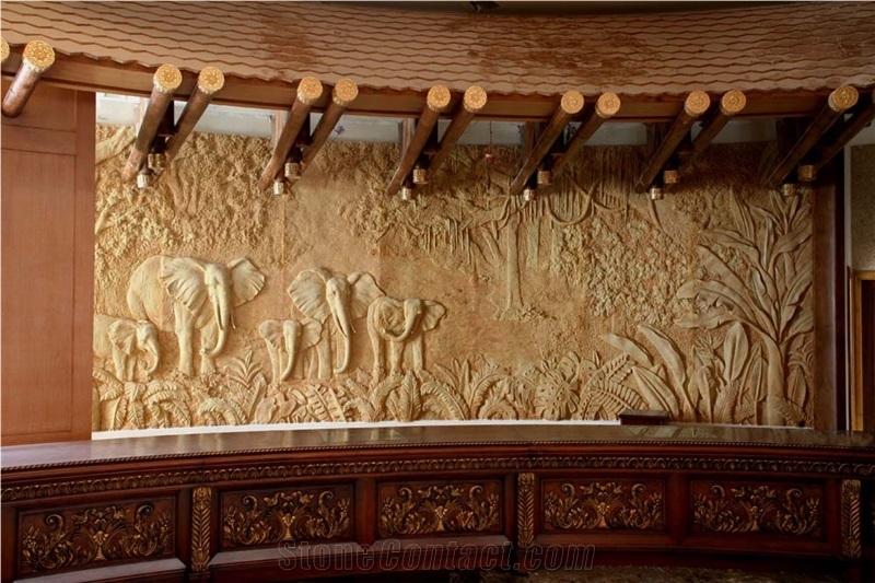 Sandstone Sculpture - Relief