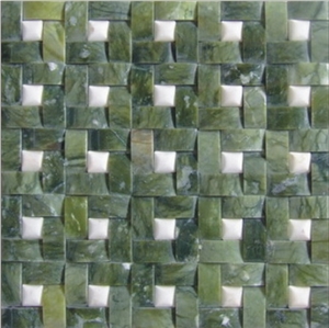 Green Marble Mosaic M-Marble-069