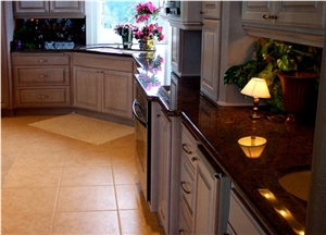 Anitque Labrador Granite Kitchen Top