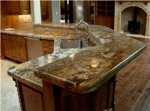 Giallo Persia Granite Countertop