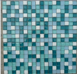 Glass and Marble Mix Mosaic
