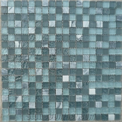 Glass Mosaic Mix Stone Mosaic