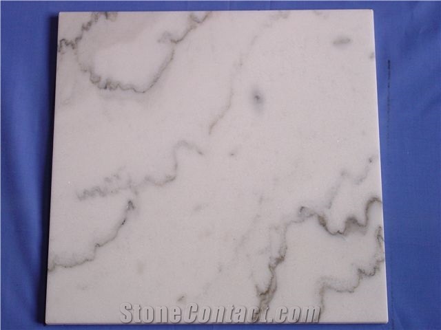 Guangxi White Marble Slabs & Tiles, China White Marble