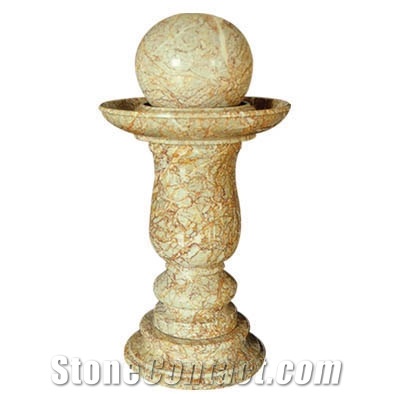 Red Agate Marble Fountain