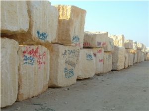 Egyptian Beige Marble Blocks