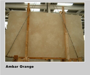 Ambar Orange Marble Slabs