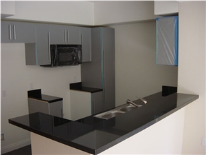 China Absolute Black Granite Kitchentop