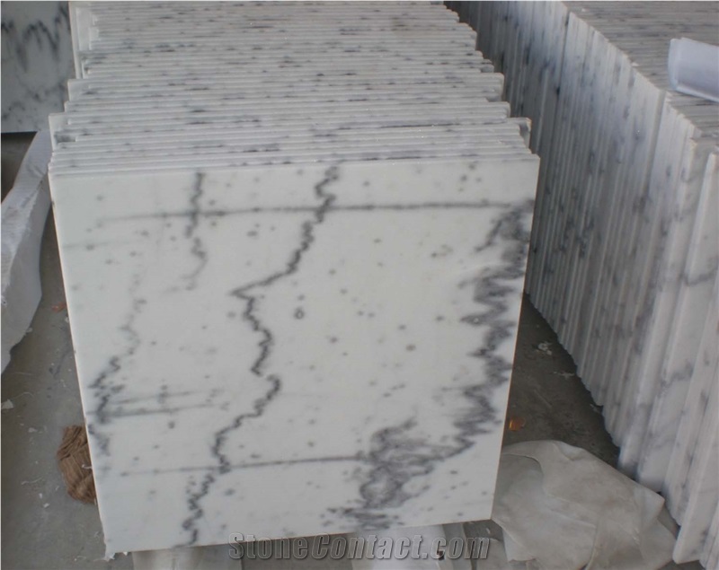 Hunan White Marble Slabs & Tiles, China White Marble