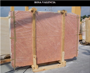 Rosa Valencia Marble Slabs, Spain Red Marble
