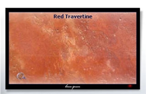 Iran Red Travertine