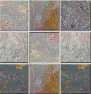 Peacock Slate Slabs & Tiles