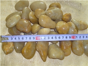 China Yellow Pebbles & Gravels