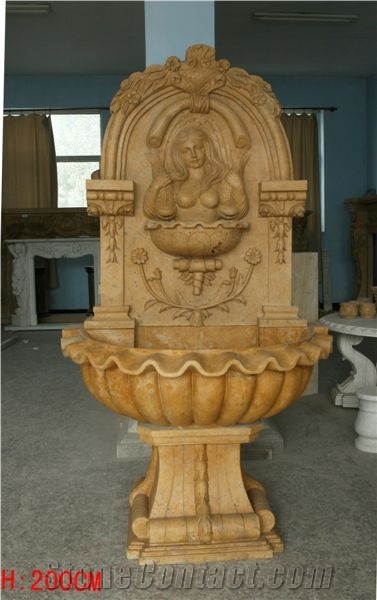 Carving Wall Fountain 022