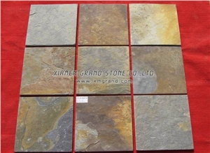 China Gold Slate Tiles,Slate Tiles
