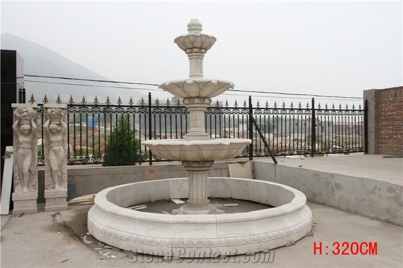 Marble Fountains Landscaping (stones-gardening Ite