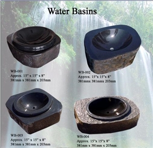 Black Granite Wash Basins