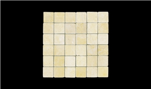 Jerusalem Gold Mosaic Tumbled