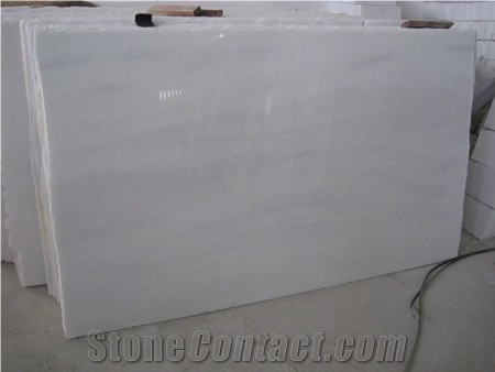 Crytal White Marble Slabs