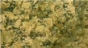 Juparana Golden Granite Slabs & Tiles, Brazil Yellow Granite