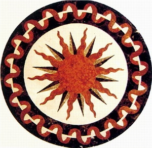 Doingstone Medallion ,water Jet Medallion,inlay