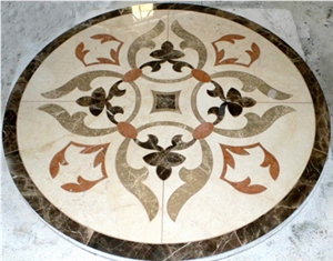 Marble Waterjet Medallion