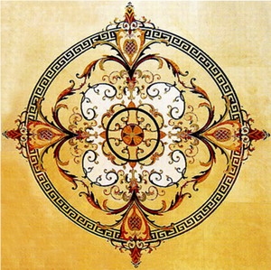 Marble Waterjet Medallion