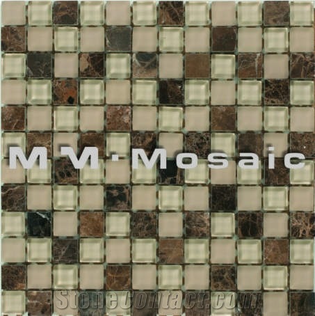 Crystal Mix Stone Mosaic