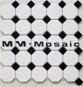 White Ceramic Mosaic