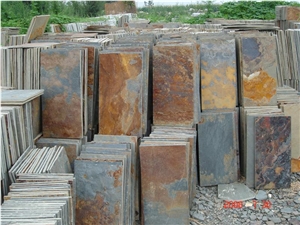 China Rust Slate Tile S1120