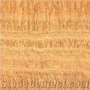 Wood Grain Yellow Marble
