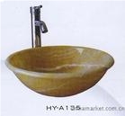 China Yellow Onyx Wash Basins