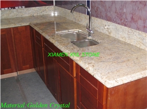 Granite Countertop - Golden Crystal