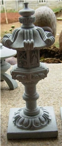 Grey Granite Small Lantern