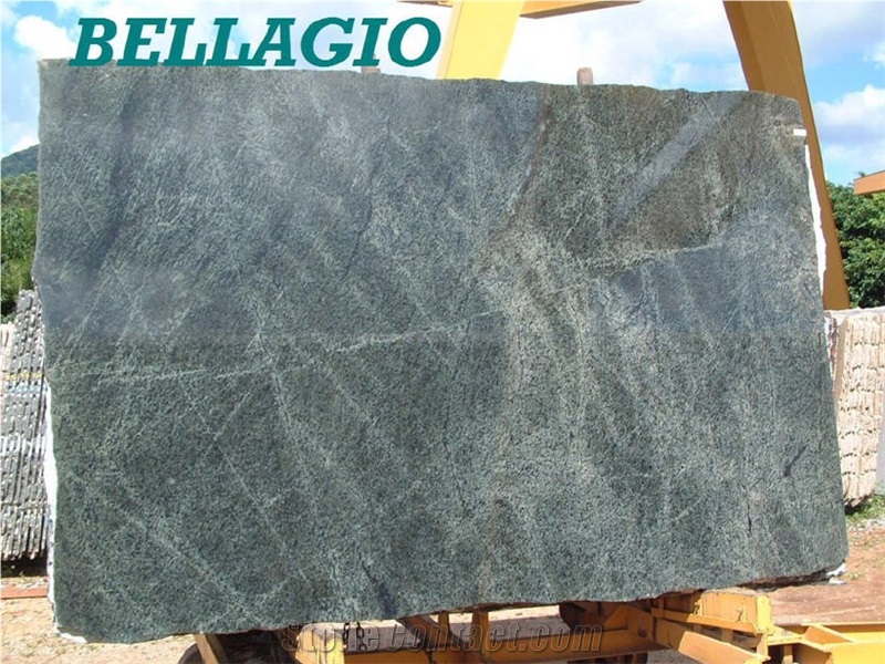 Bellagio Granite Slabs, Brazil Green Granite