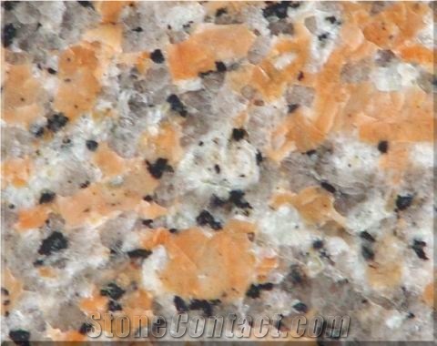 Reddish Grain Zhangpu Granite Slabs & Tiles, China Pink Granite