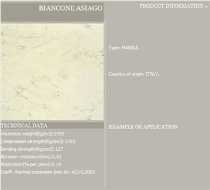 Bianco Asiago Slabs & Tiles