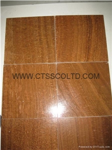 Yellow Wooden Marble Slabs & Tiles, China Yellow Marble