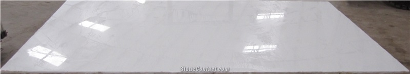 Pure White Crystallized Glass Panel