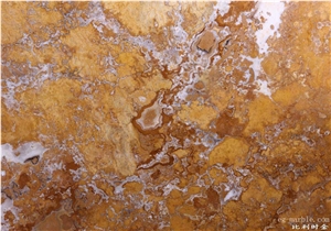 Gold Travertine Slabs & Tiles