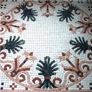 Natural Stone Mosaic Matched Pattern