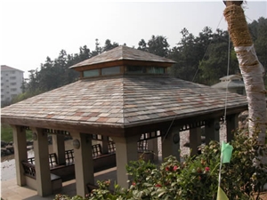 China Multicolor Slate Roof Tiles