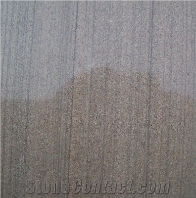 Purple Wooden Sandstone Slabs & Tiles, China Lilac Sandstone